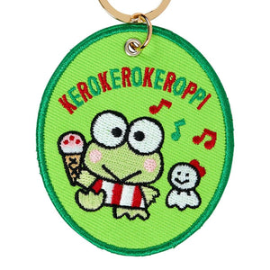 Keroppi Mascot Badge Keychain (Sanrio Character Award Series) Accessory Japan Original