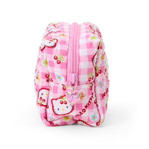 Hello Kitty Mini Zipper Pouch (Retro Quilt Series) Bags Japan Original