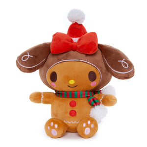 My Melody 7" Plush (Holiday Gingerbread Friends) Plush NAKAJIMA CORPORATION