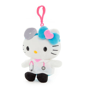 Hello Kitty Doctor Mascot Clip (Career Series) Accessory NAKAJIMA CORPORATION