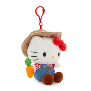 Hello Kitty Farmer Mascot Clip (Careers Series) Accessory NAKAJIMA CORPORATION