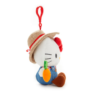 Hello Kitty Farmer Mascot Clip (Careers Series) Accessory NAKAJIMA CORPORATION