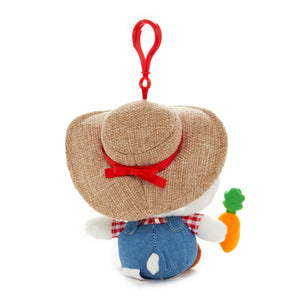 Hello Kitty Farmer Mascot Clip (Careers Series) Accessory NAKAJIMA CORPORATION