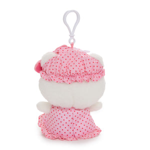 Hello Kitty Plush Mascot Clip (Nightcap Series) Plush NAKAJIMA CORPORATION