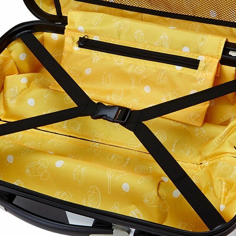 Gudetama 20&quot; Carry On Suitcase Travel Sanrio   