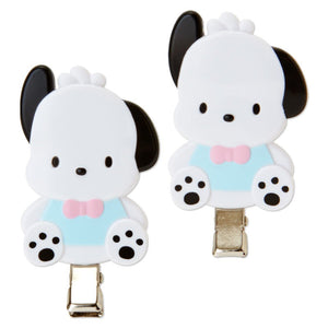 Pochacco Classic Hair Clip Set Accessory Japan Original