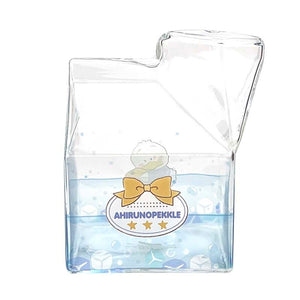 Pekkle Kawaii Glass Milk Carton Cup Home Goods Global Original   