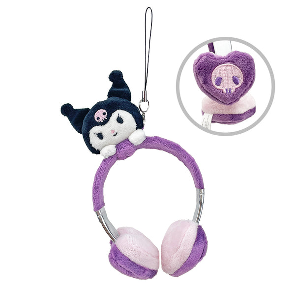 Kuromi Pink Headband Plush Charm Character Unisex Accessory 32831510_hi?h=630 main image 4