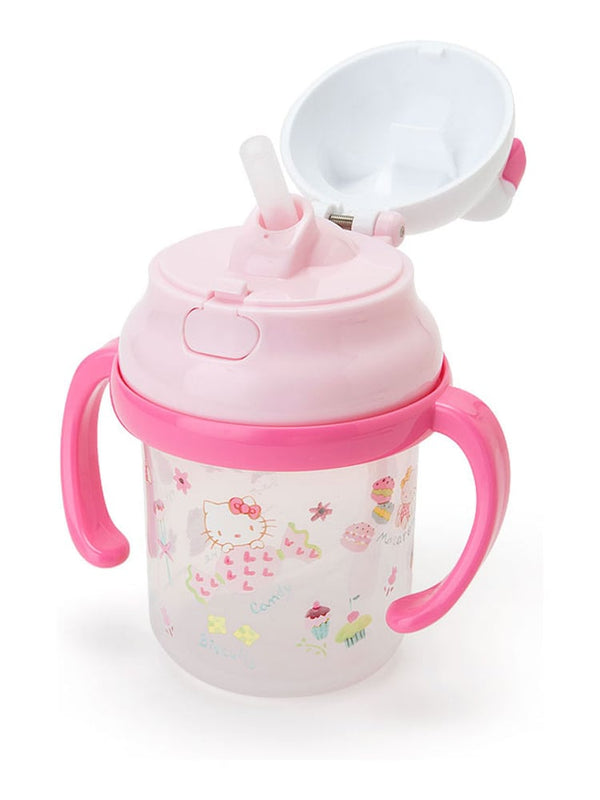 Brand new Hello Kitty Sanrio Sippy Cup Mug Straw Handle Infant Toddler  Trainer