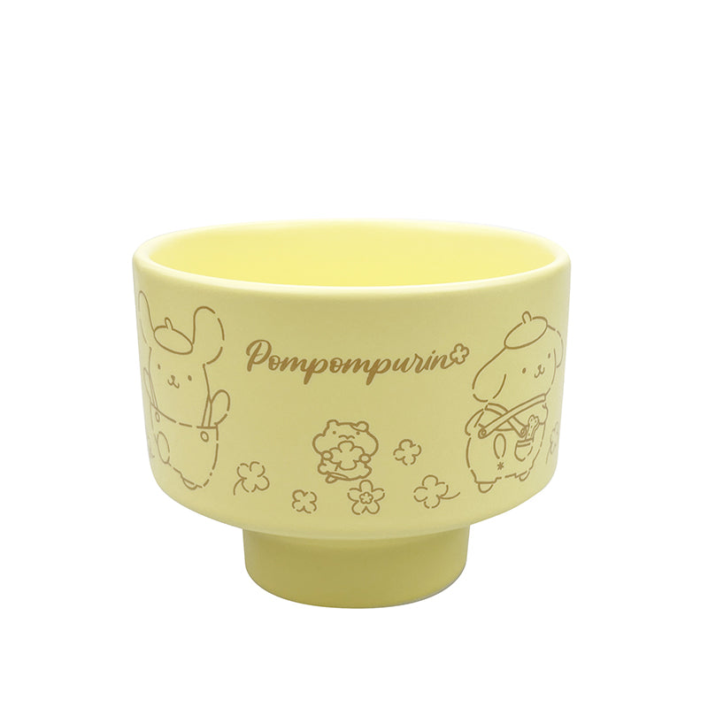 Pompompurin 2-Piece Ceramic Bowl Set (Lucky Clover Series) Home Goods Global Original   