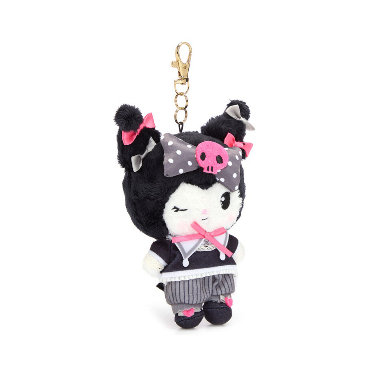 Kuromi Winking Plush Mascot (Dainty Doll Series) Plush Global Original   