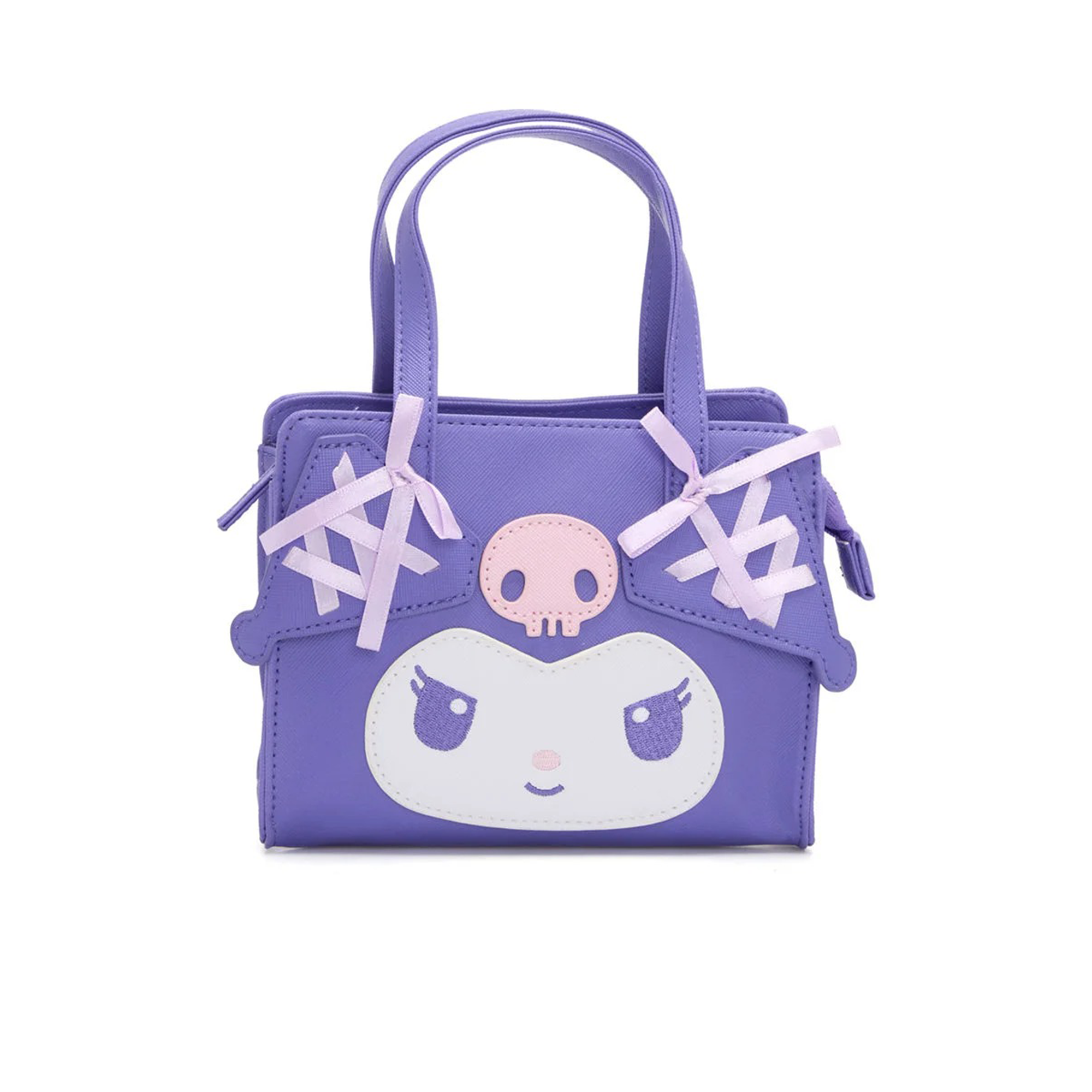 Kuromi 2-Way Mini Purple Handbag (Dainty Doll Series) Bags Global Original   