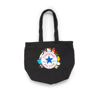 DROPS 4/15-4/20 - Converse x Hello Kitty and Friends Canvas Tote Bag (Black) Bags HADDAD