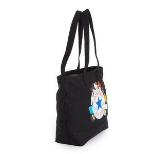 DROPS 4/15-4/20 - Converse x Hello Kitty and Friends Canvas Tote Bag (Black) Bags HADDAD