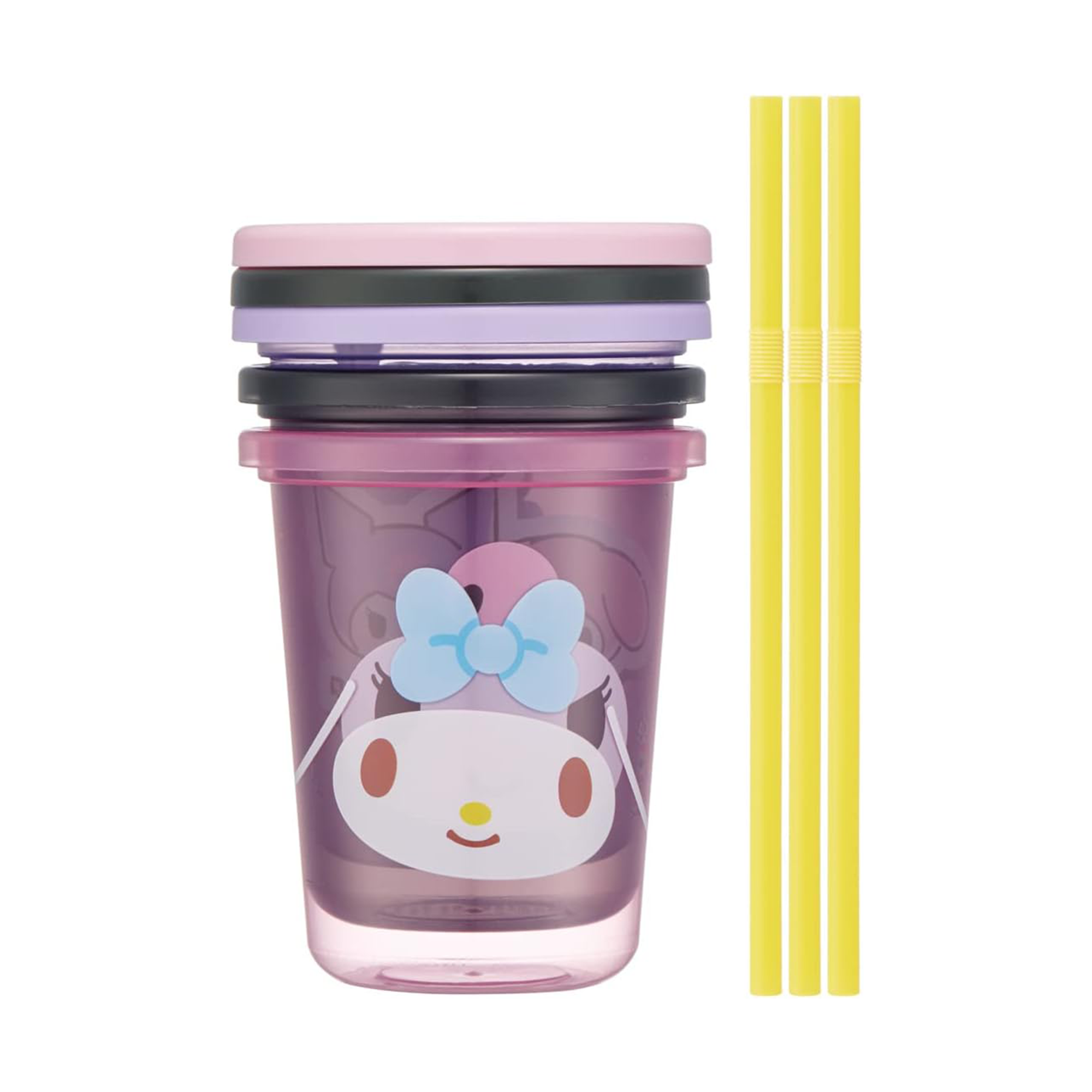 My Melody & Kuromi Complete Tumbler 3pc Set Home Goods CLEVER IDIOTS   
