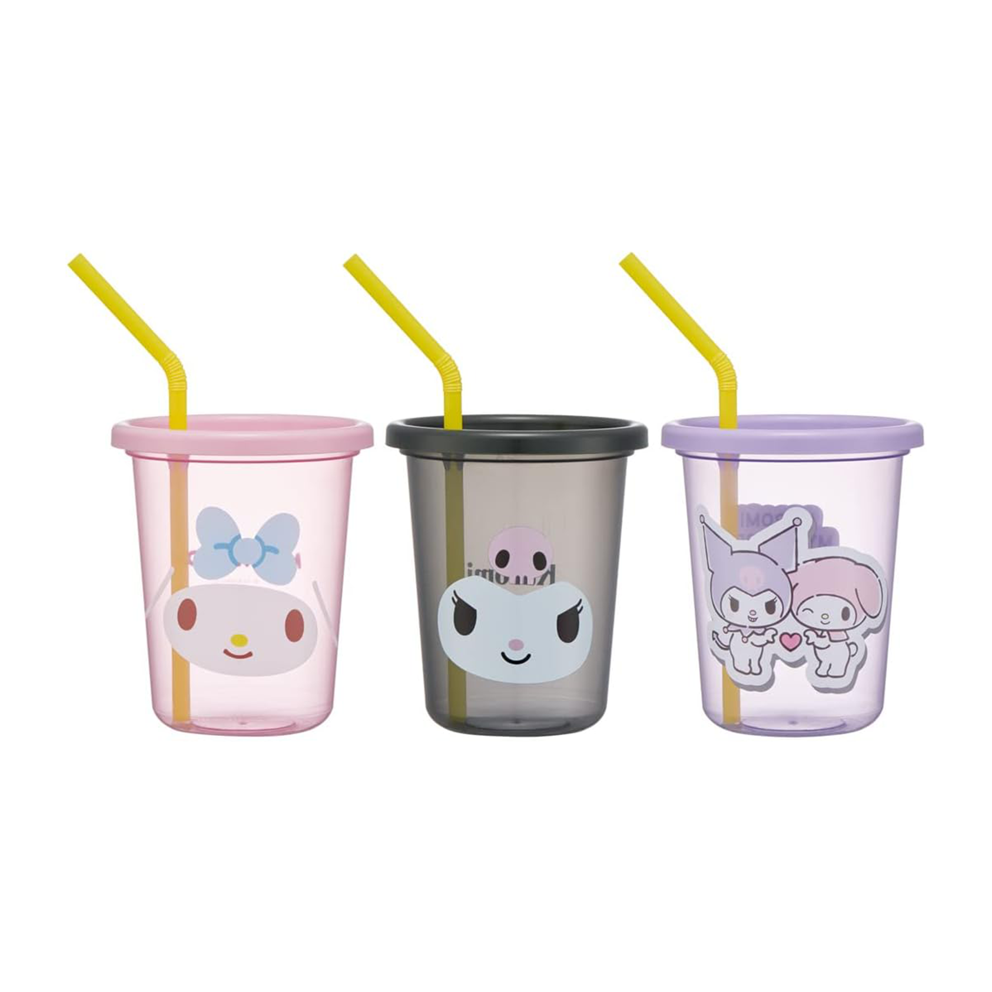 My Melody & Kuromi Complete Tumbler 3pc Set Home Goods CLEVER IDIOTS   