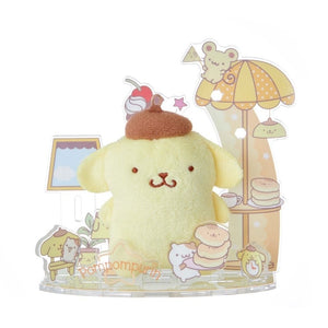 Pompompurin Mini Plush & Acrylic Stand Set (Nuikatsu Plushie Life Series) Toys&Games Sega Fave Corporation