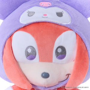 SONIC & FRIENDS x Hello Kitty and Friends 8" Plush (Knuckles x Kuromi) Plush Sega Fave Corporation