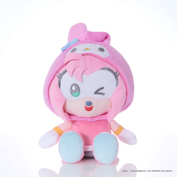 SONIC & FRIENDS x Hello Kitty and Friends 8" Plush (Amy x My Melody) SONIC & FRIENDS x Hello Kitty and Friends 8" Plush (Amy x My Melody)