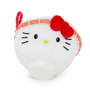 Hello Kitty Ramen Plush Mascot Clip Accessory NAKAJIMA CORPORATION