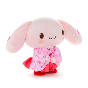 Cinnamoroll 10” Pink Standing Plush (Spring Kimono Series) Plush NAKAJIMA CORPORATION