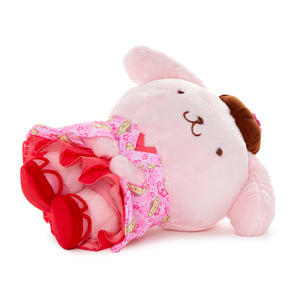 Pompompurin 10” Pink Standing Plush (Spring Kimono Series) Plush NAKAJIMA CORPORATION