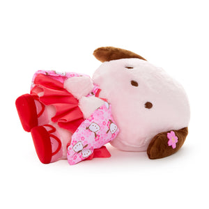 Pochacco 10” Pink Standing Plush (Spring Kimono Series) Plush NAKAJIMA CORPORATION