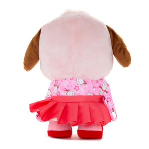 Pochacco 10” Pink Standing Plush (Spring Kimono Series) Plush NAKAJIMA CORPORATION