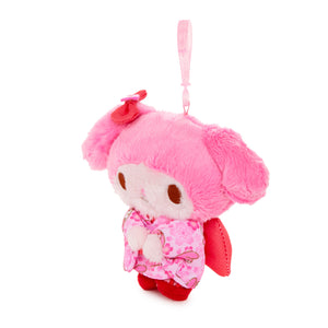 My Melody Plush Mascot Clip (Spring Kimono Series) Accessory NAKAJIMA CORPORATION
