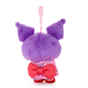 Kuromi Plush Mascot Clip (Spring Kimono Series) Accessory NAKAJIMA CORPORATION