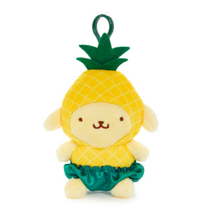 Pompompurin Pineapple Plush Mascot Clip (Fruit & Veggie Series) Plush NAKAJIMA CORPORATION