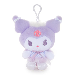 Kuromi Plush Mascot Clip (Ballerina Angel Series) Accessory NAKAJIMA CORPORATION