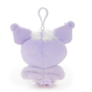 Kuromi Plush Mascot Clip (Ballerina Angel Series) Accessory NAKAJIMA CORPORATION