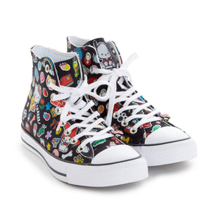 Converse x Hello Kitty and Friends Chuck Taylor All Star Hi-Top Sneaker (Adult - Black) Shoes CONVERSE