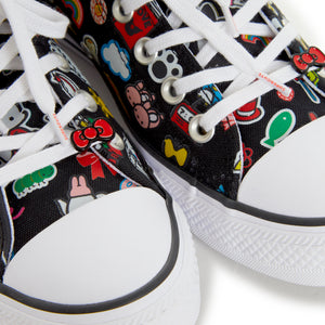 Converse x Hello Kitty and Friends Chuck Taylor All Star Hi-Top Sneaker (Adult - Black) Shoes CONVERSE