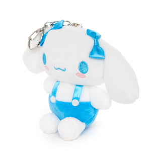 Cinnamoroll Plush Mascot Keychain (Blue Overalls) Accessory NAKAJIMA CORPORATION