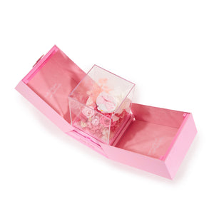 Hello Kitty Preserved Flower L Figurine (Sweet Encounter - Heartfelt Gift Series) Home Goods Mascot Fun Inc