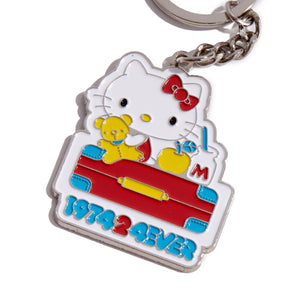 Hello Kitty Friends Around The World 45th Anniversary Enamel Keychain Accessory JACK NADEL   