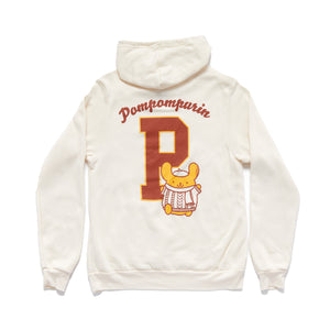 Pompompurin Adult Cozy Club Hoodie (Ivory) Apparel Mad Engine Global LLC