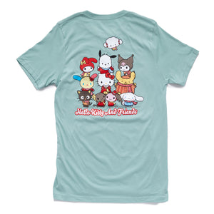 Cinnamoroll Adult Sweater Weather Tee (Light Green) Apparel Mad Engine Global LLC