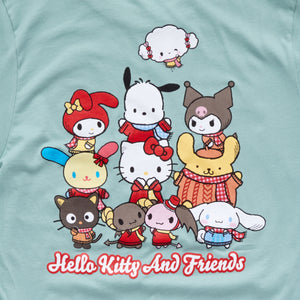 Cinnamoroll Adult Sweater Weather Tee (Light Green) Apparel Mad Engine Global LLC