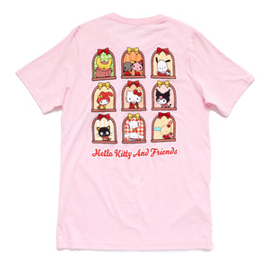 U*SA*HA*NA Adult Cozy Club Tee (Pink) Apparel Mad Engine Global LLC