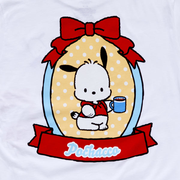 Pochacco & Pi-Chan Adult Tee (White)