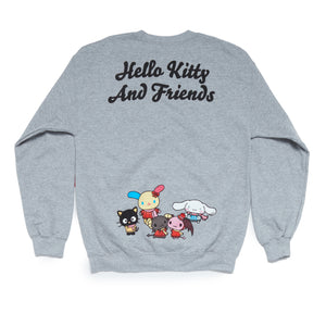 Hello Kitty and Friends Adult Cozy Fleece Loungewear Set (Heather)