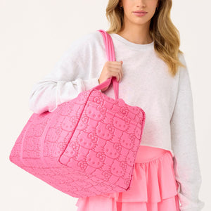 Hello Kitty x Vera Bradley Large Original Duffel (Pink) Bags Vera Bradley