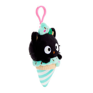 Chococat Plush Mascot Clip (Ice Cream Treat Series) Accessory NAKAJIMA CORPORATION