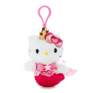 Hello Kitty Plush Mascot Clip (Mermaid Shimmer Series) Accessory NAKAJIMA CORPORATION