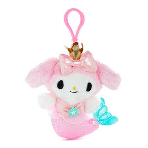 My Melody Plush Mascot Clip (Mermaid Shimmer Series) Accessory NAKAJIMA CORPORATION
