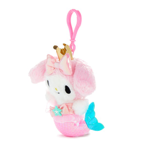 My Melody Plush Mascot Clip (Mermaid Shimmer Series) Accessory NAKAJIMA CORPORATION