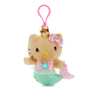 Hello Kitty Sun-Tanned Plush Mascot Clip (Mermaid Shimmer Series) Accessory NAKAJIMA CORPORATION